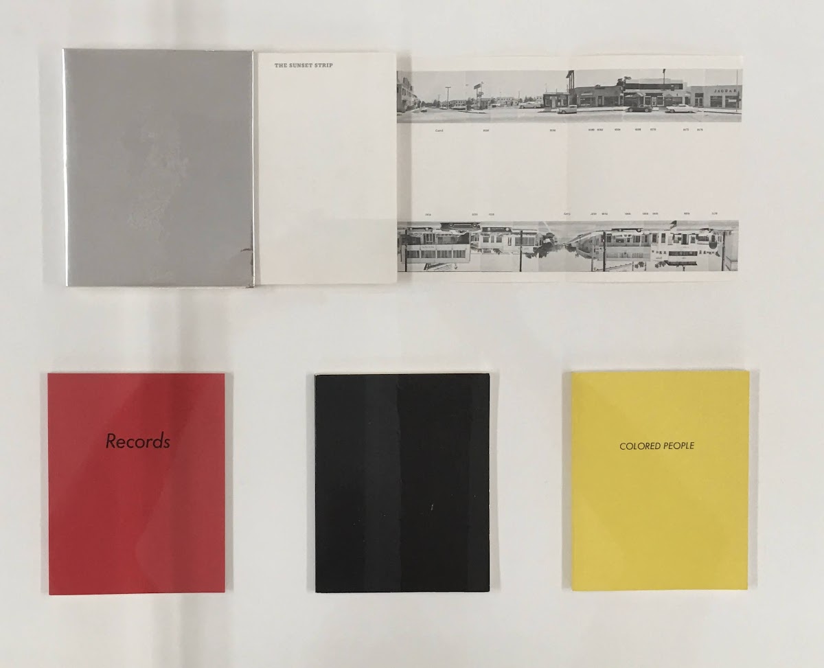 Edward Ruscha, Artists' books in Herbert Foundation, Ghent, November 2023