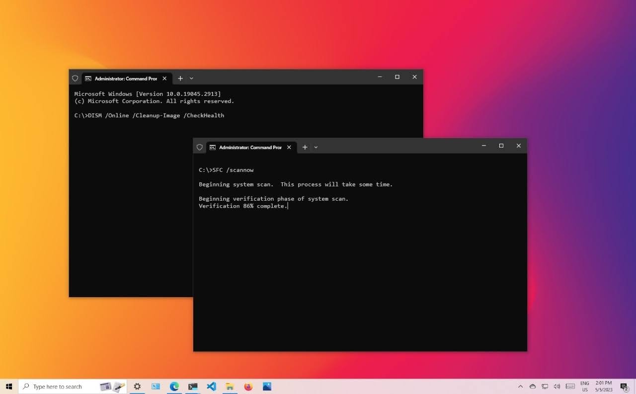 How to Fix Corrupted Windows 10 Installation Using DISM and SFC Commands