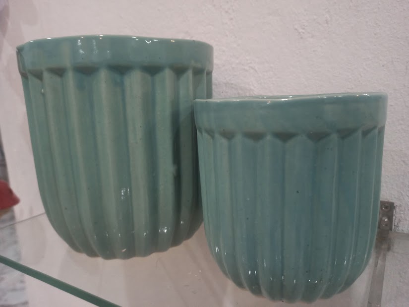 Handmade Ceramic Planter for Decor Set of 2 (Product No.60, 61)