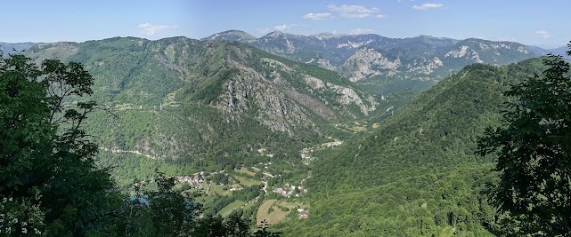 Blick auf den Boračko-See