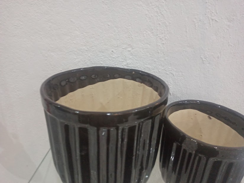 Handmade Ceramic Planter for Decor Set of 2 (Product No.60, 61)