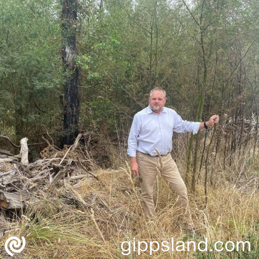 State Nationals Member for Gippsland East, Tim Bull, says the five per cent burn target recommended by the Bushfires Royal Commission is not being met, leaving Gippsland residents vulnerable to wildfire threat