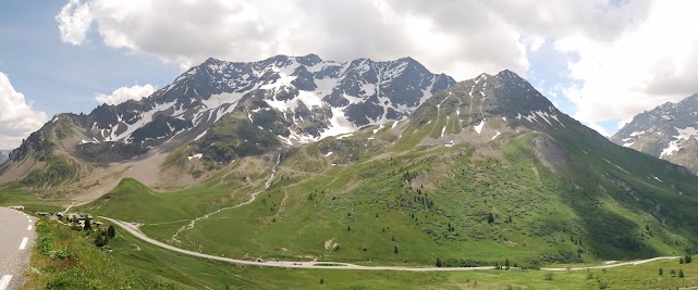 Anstieg zum Col du Galibier.