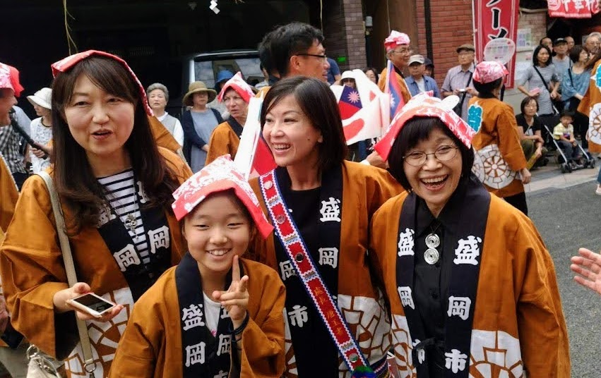 環保阿嬤女兒唐玉書(三)受邀往日本參加有370年歷史的日本盛