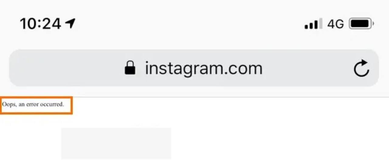 Solved: How do I fix "Oops, an error occurred" on Instagram?