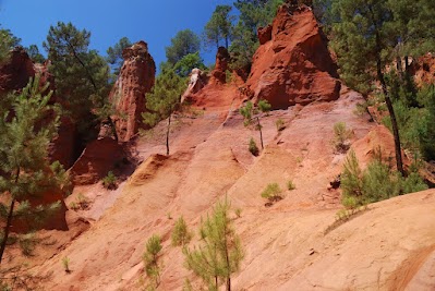 Ocker-Felsen in Roussillon