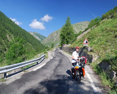 Anstieg zum Col de la Bonette