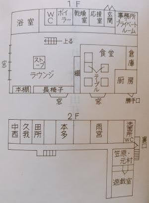 東野圭吾　ある閉ざされた雪の山荘で　ネタバレ　間取り図