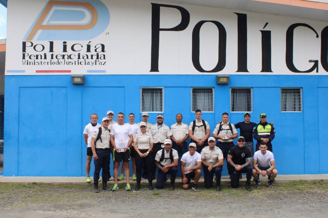 SEIS EQUIPOS DE LA POLICÍA PENITENCIARIA Y UNO DE LA POLICÍA MUNICIPAL DE SAN JOSÉ PARTICIPARON DEL TRIATLÓN POLICIAL PENITENCIARIO 2023