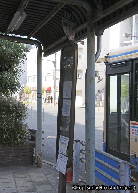 阪急バス　阪北線（梅田系統）　阪急園田駅　バスのりば_03