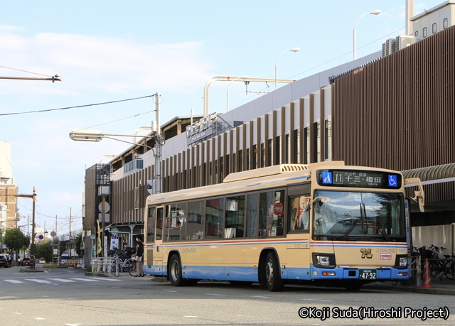 阪急バス　阪北線（梅田系統）　吹田　7127