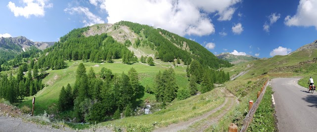 Anstieg zum Col de la Bonette