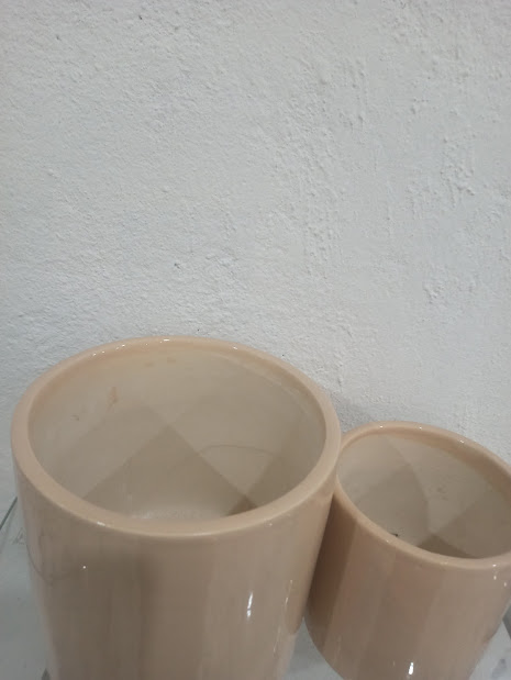 Handmade Ceramic Planter for Decor Set of 2 (Product No.48, 49)