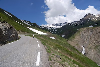 Anstieg zum Col du Galibier