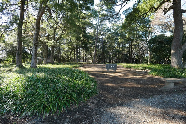 石垣山城跡