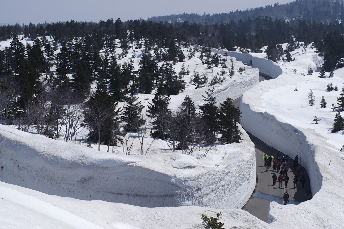 Japan Alps อาโอโมริ อีกจุดเช็คอินของญี่ปุ่น ที่มีความสูงถึง 10 เมตร  นั่งกระเช้าลอยฟ้าชมทิวทัศน์เทือกเขาฮักโกดะพร้อมปีศาลหิมะสุดUNSEEN ได้ทุกปี