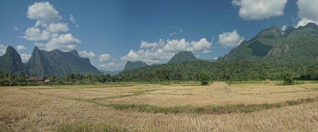 Kastberge bei Vang Vieng.