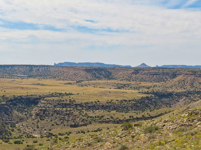 View toward the Wickiup