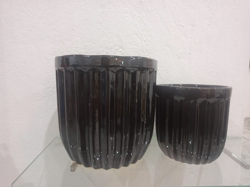 Handmade Ceramic Planter for Decor Set of 2 (Product No.60, 61)