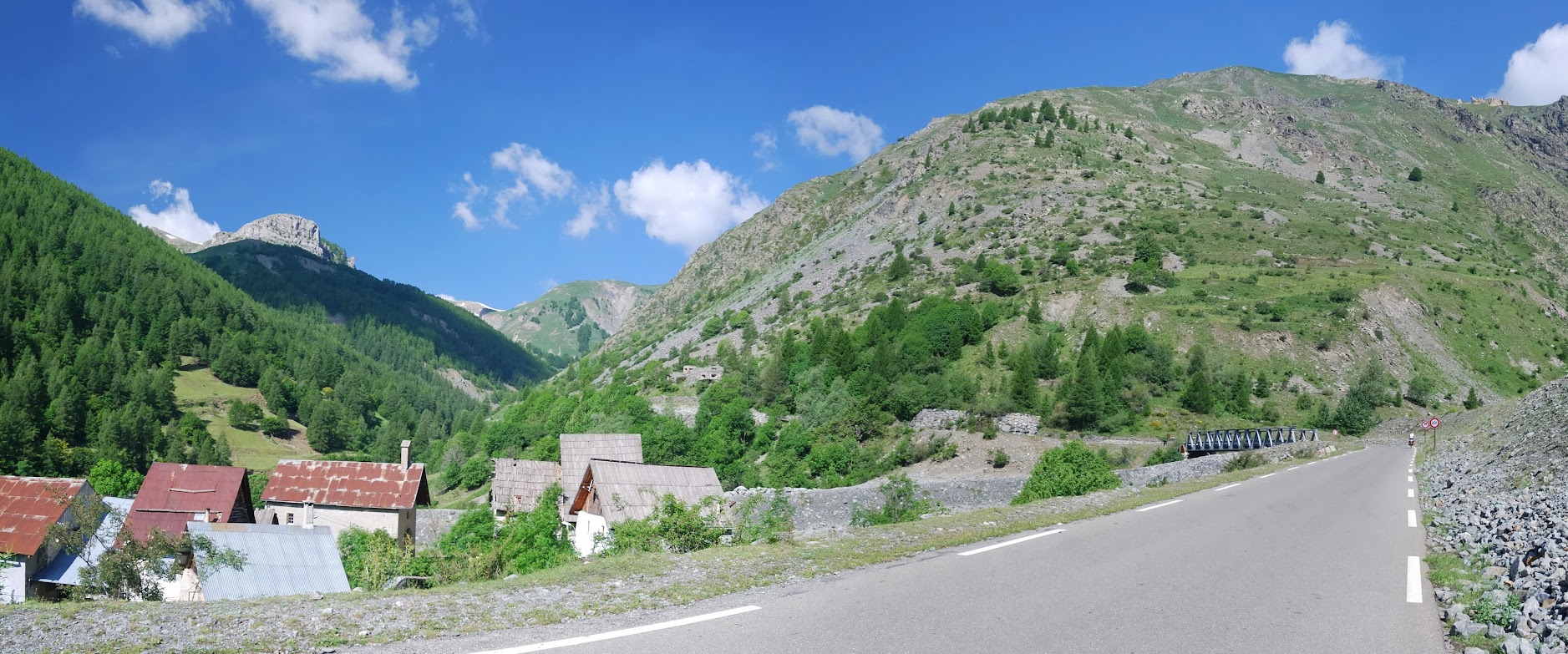 Von Saint-Etienne-de-Tine zum Col de la Bonette sind es 25 Kilometer und 1660 Hhenmeter!