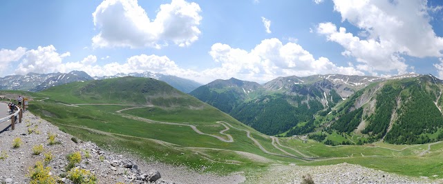 Anstieg zum Col de la Bonette