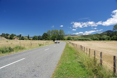 Auf dem Motueka Valley Highway.