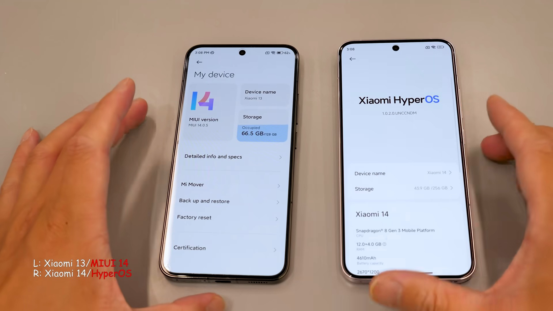 Xiaomi HyperOS vs. MIUI 14: A Comprehensive Comparison of Subtle Differences