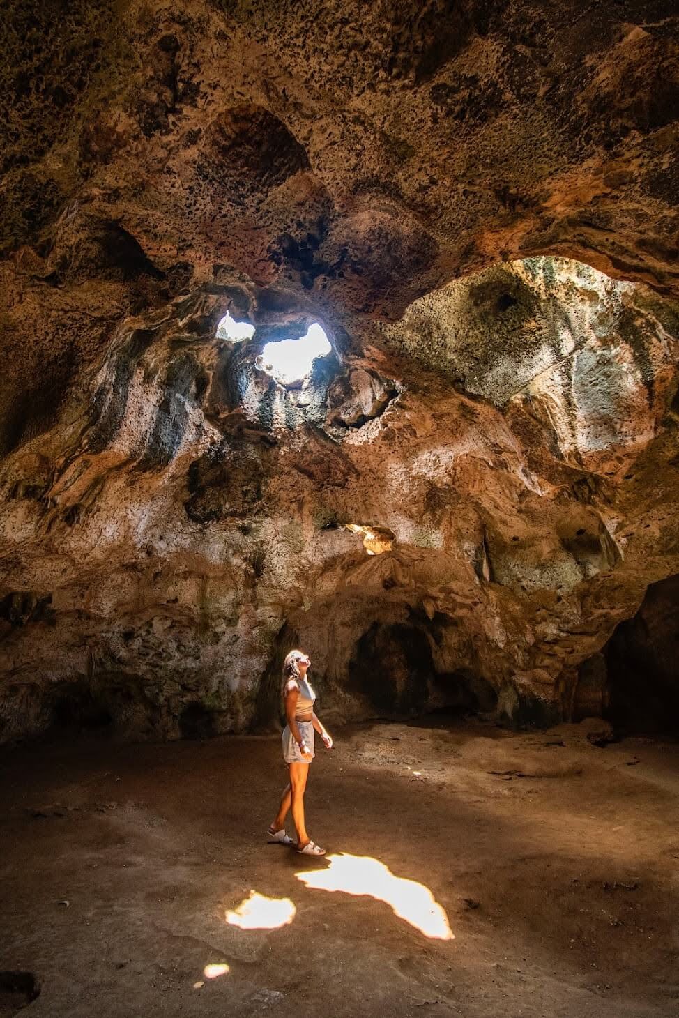 grotten op Aruba