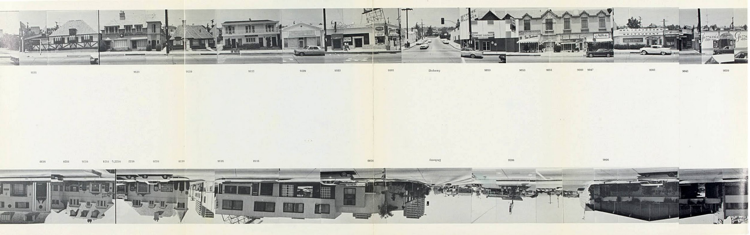 Edward Ruscha, Every building on the Sunset Strip
1966  © Ed Ruscha