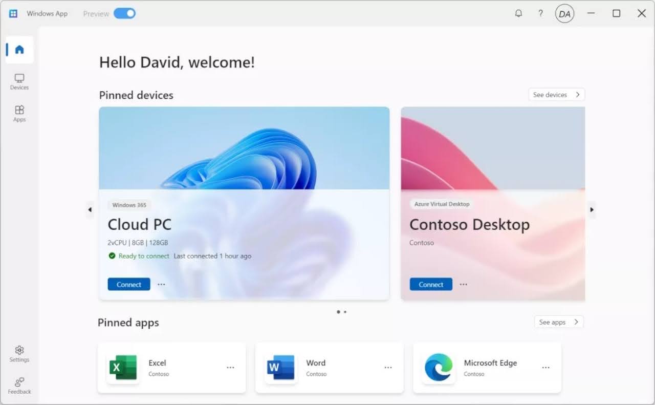 Stream Windows from the cloud with the new Windows app for iOS
