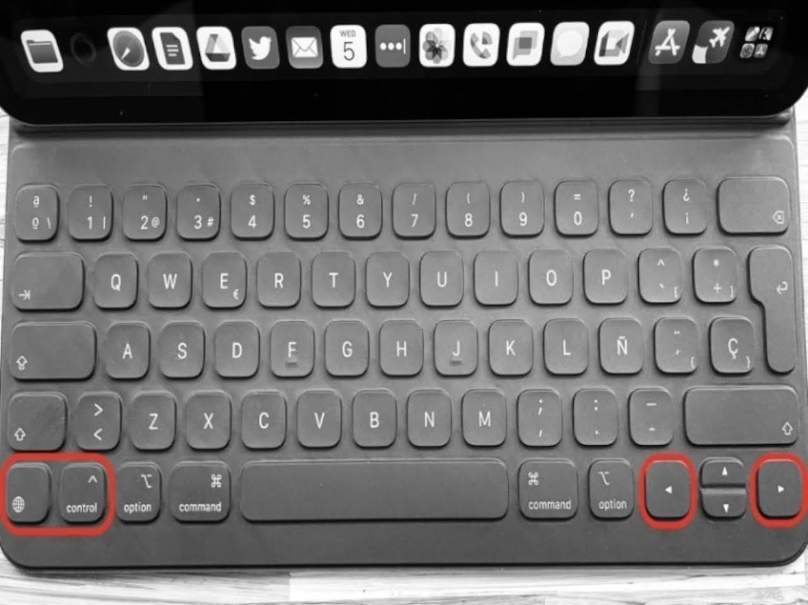 Split Screen on iPadOS with Keyboard Shortcuts