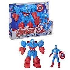 Đồ Chơi Mô Hình Captain Dòng Mech Strike Tối Thượng Giáp 8 Inch AVENGERS F1669