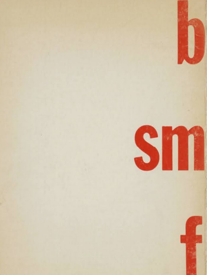 Bruce Naumans Burning Small Fires (1968). Back cover