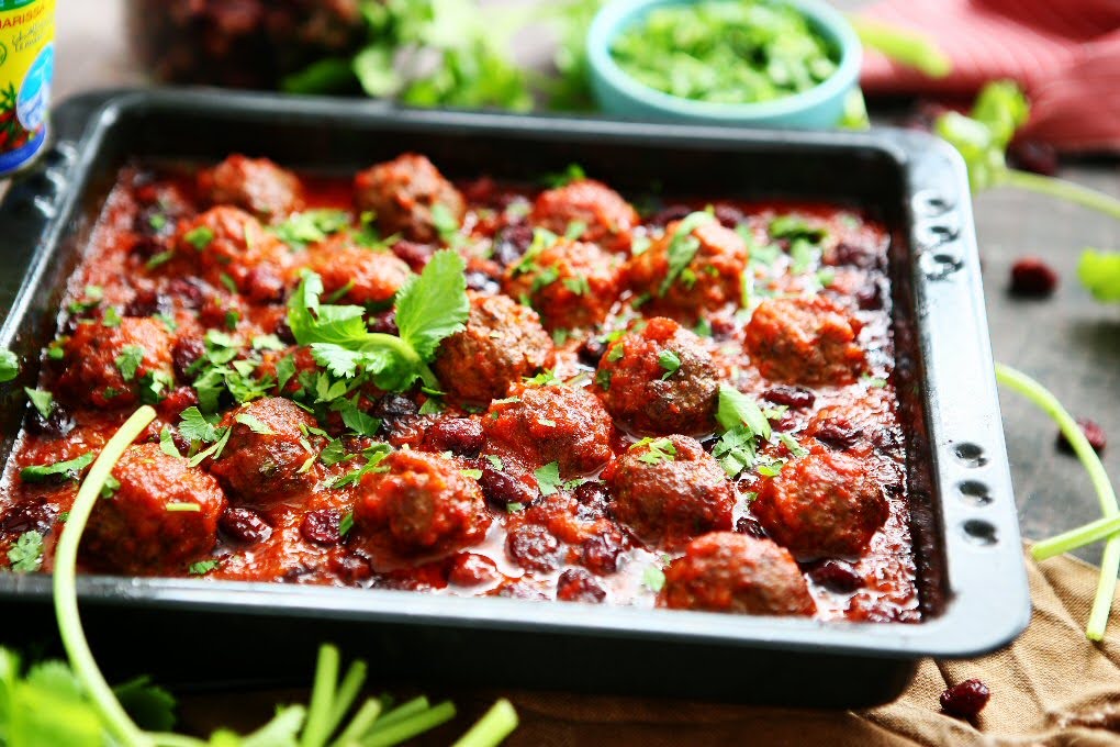 Lamb Meatballs with Sweet and Sour Harissa Sauce