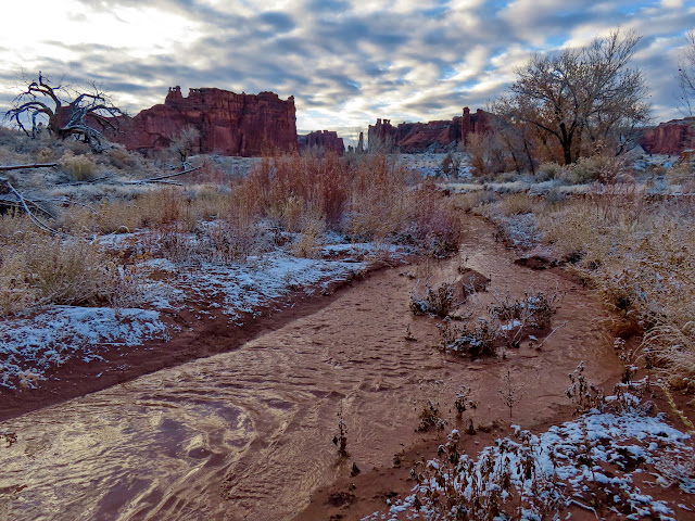 Courthouse Wash flowing