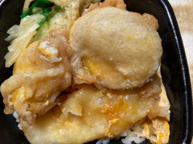 ほっともっと海鮮天とじ丼