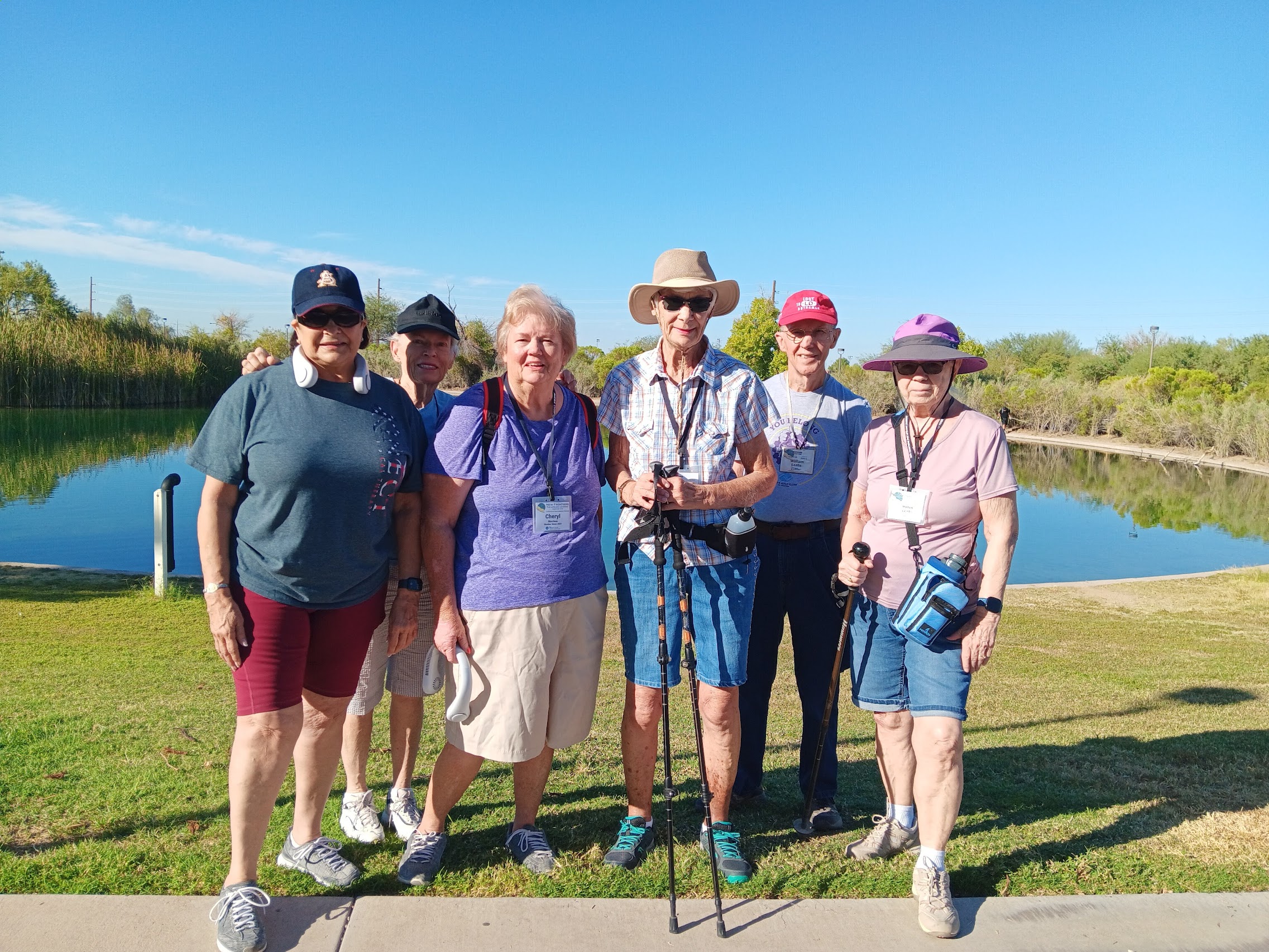 Walkers at Red Mountain Park