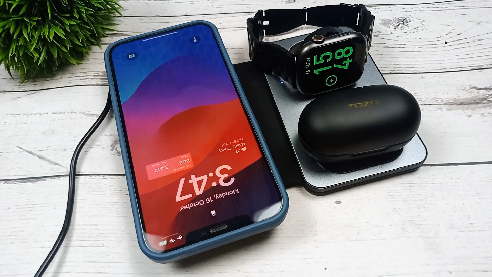 OSSKY T5 Review - Best 3-in-1 Foldable Wireless Chargers on a Budget