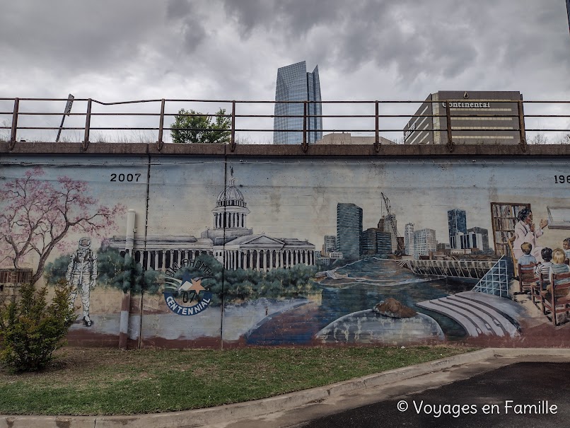 OKC - Bricktown - 2007 mural