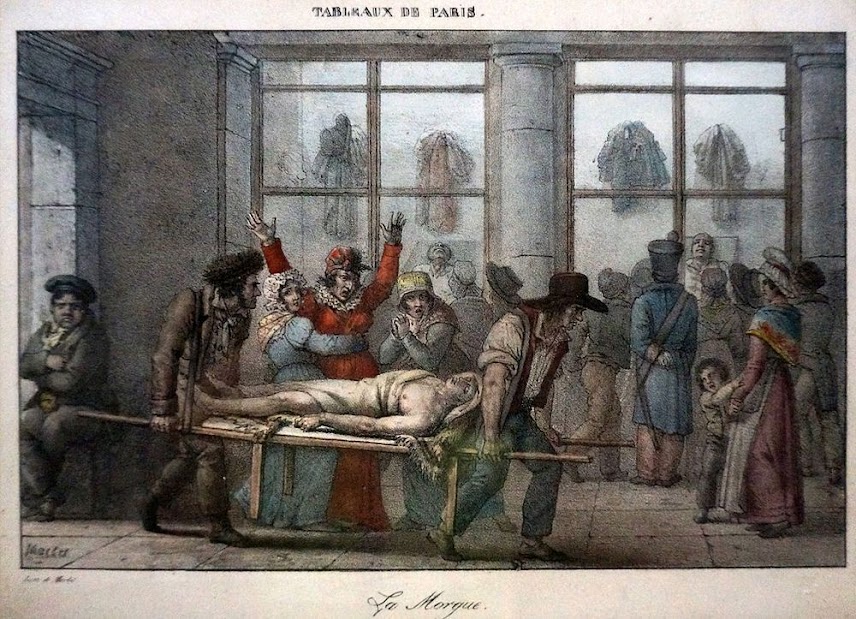 La Morgue, o espetáculo da morte no necrotério de Paris