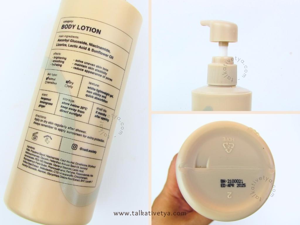 botol kemasan body lotion dengan pump ukuran 300ml