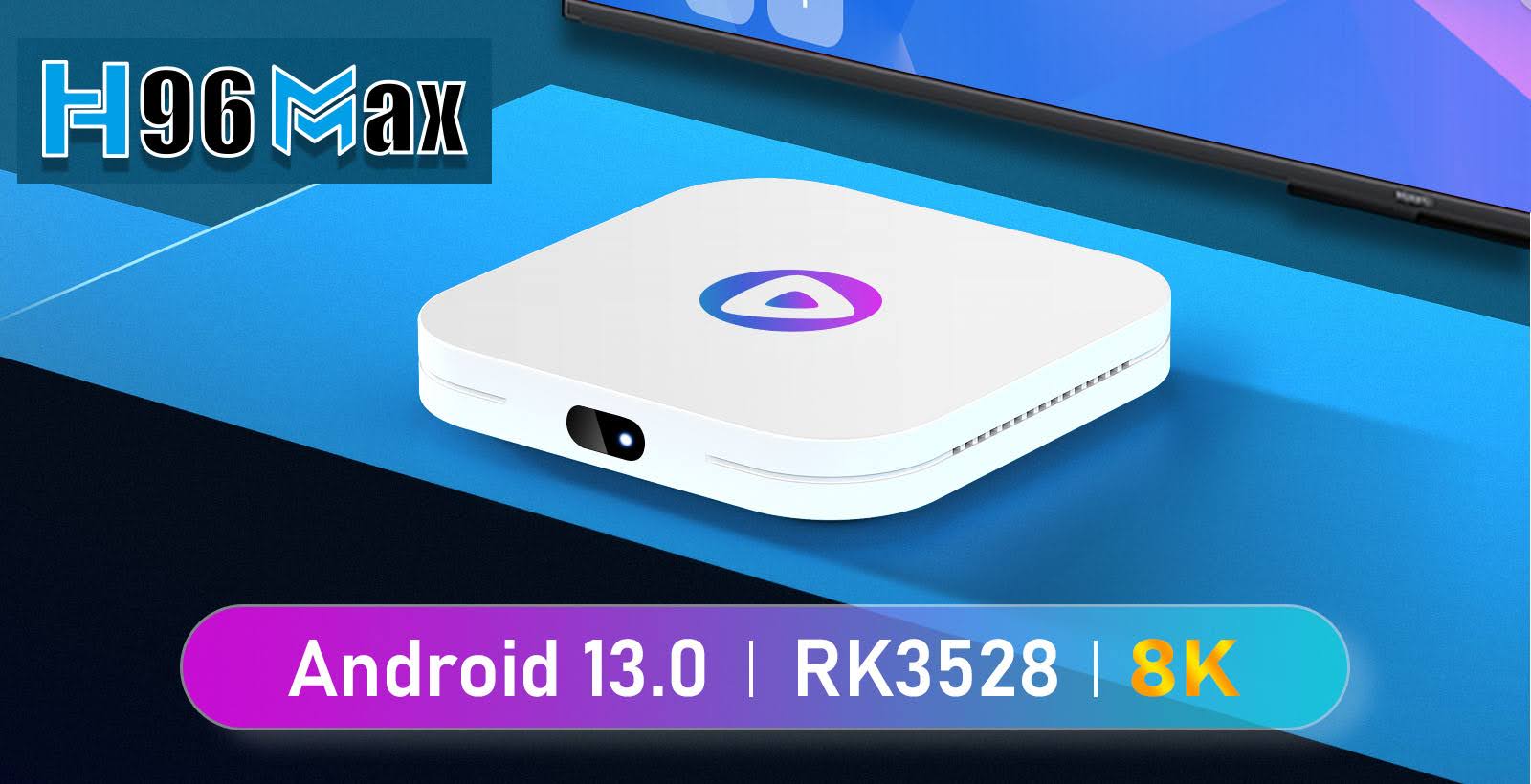 H96Max M1 Rockchip RK3528 4GB/64GB 8K Android 13.0 TV Box at Rs 3900/piece, Android TV Box in Bengaluru