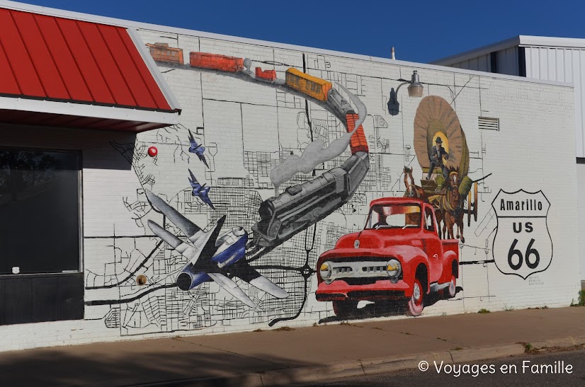 Amarillo - 6th street Murals