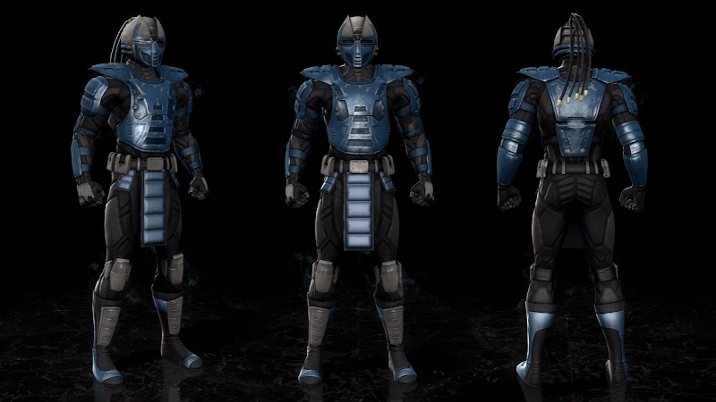 mortal kombat characters cyber sub zero