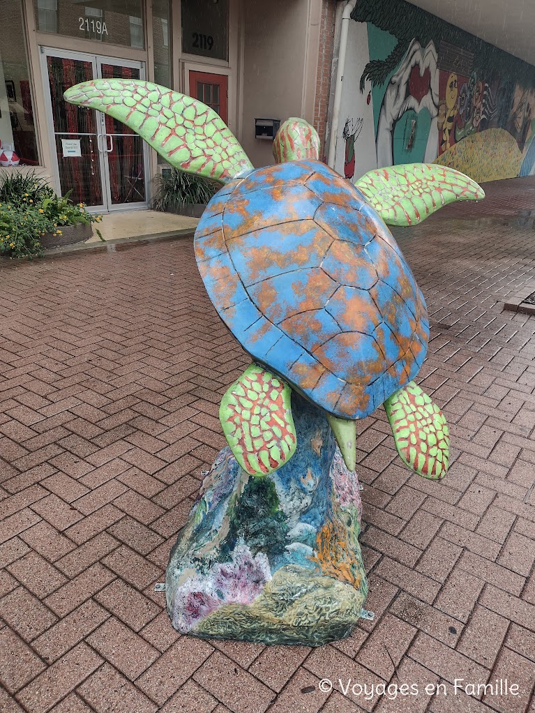 Galveston, Turtles about town