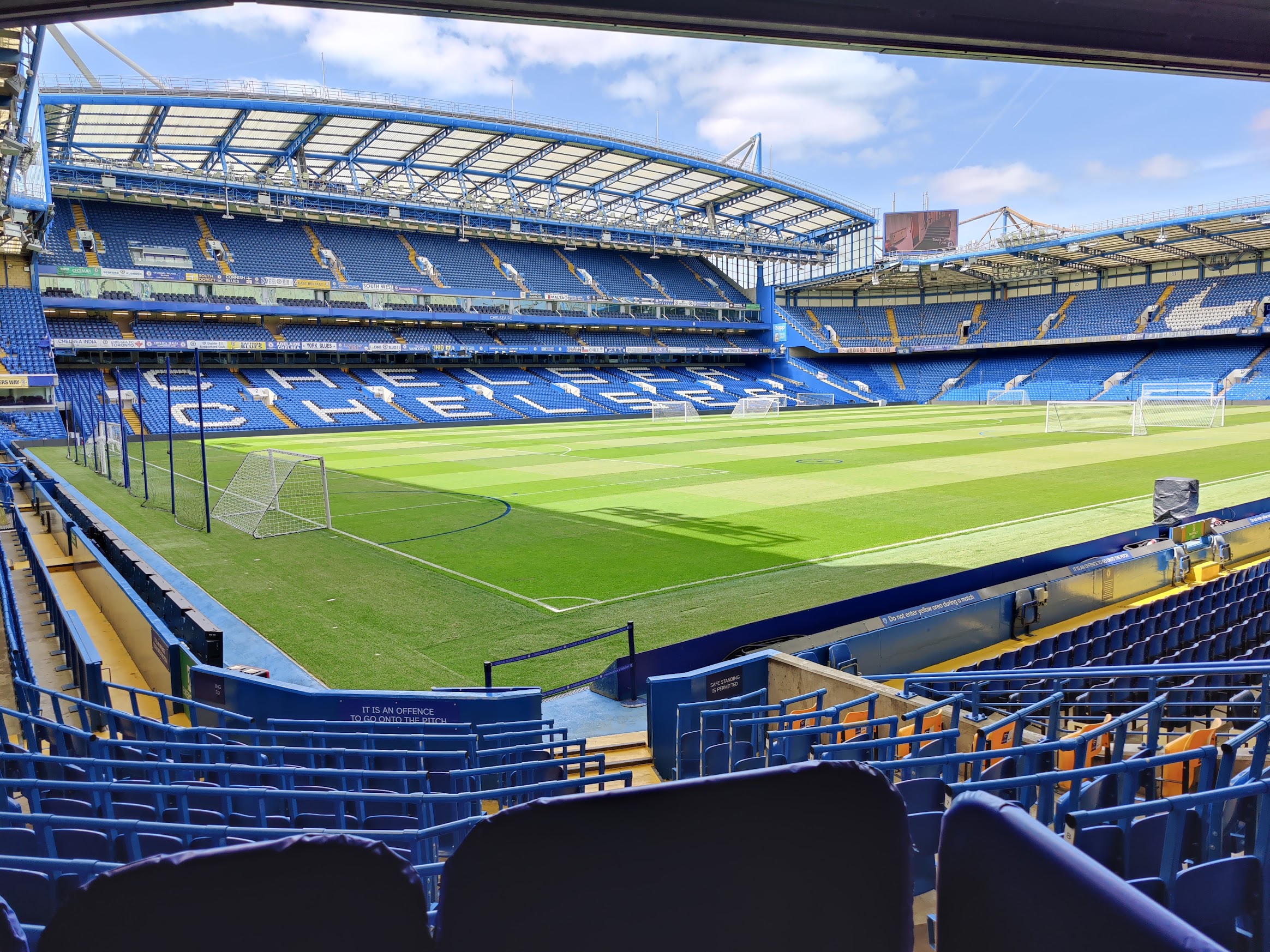 Stamford Bridge from the stands 5