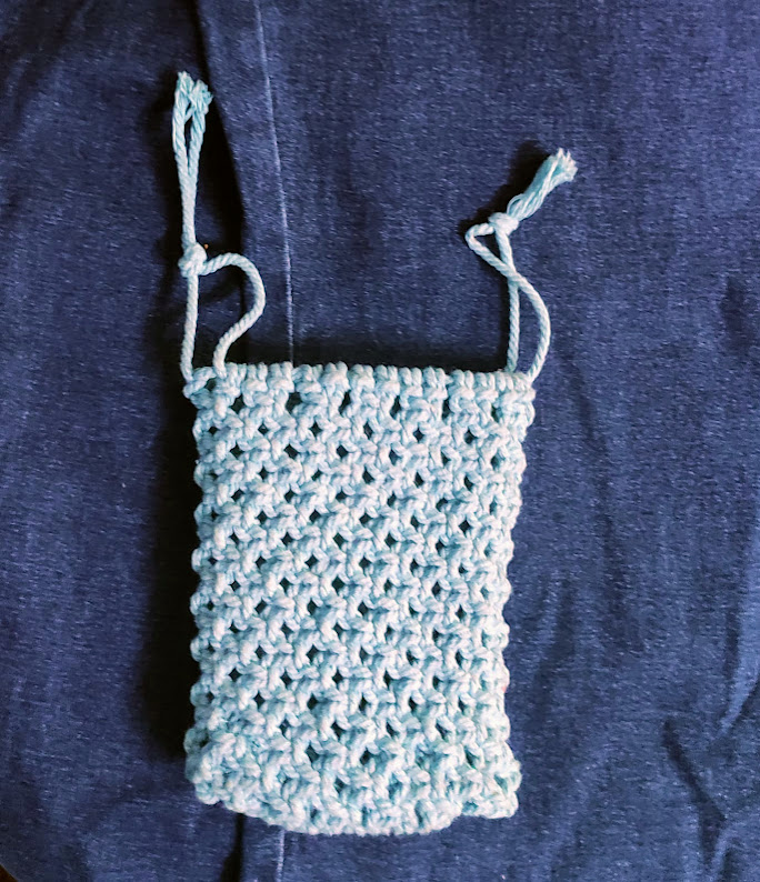 Handmade Macrame Pouch bag