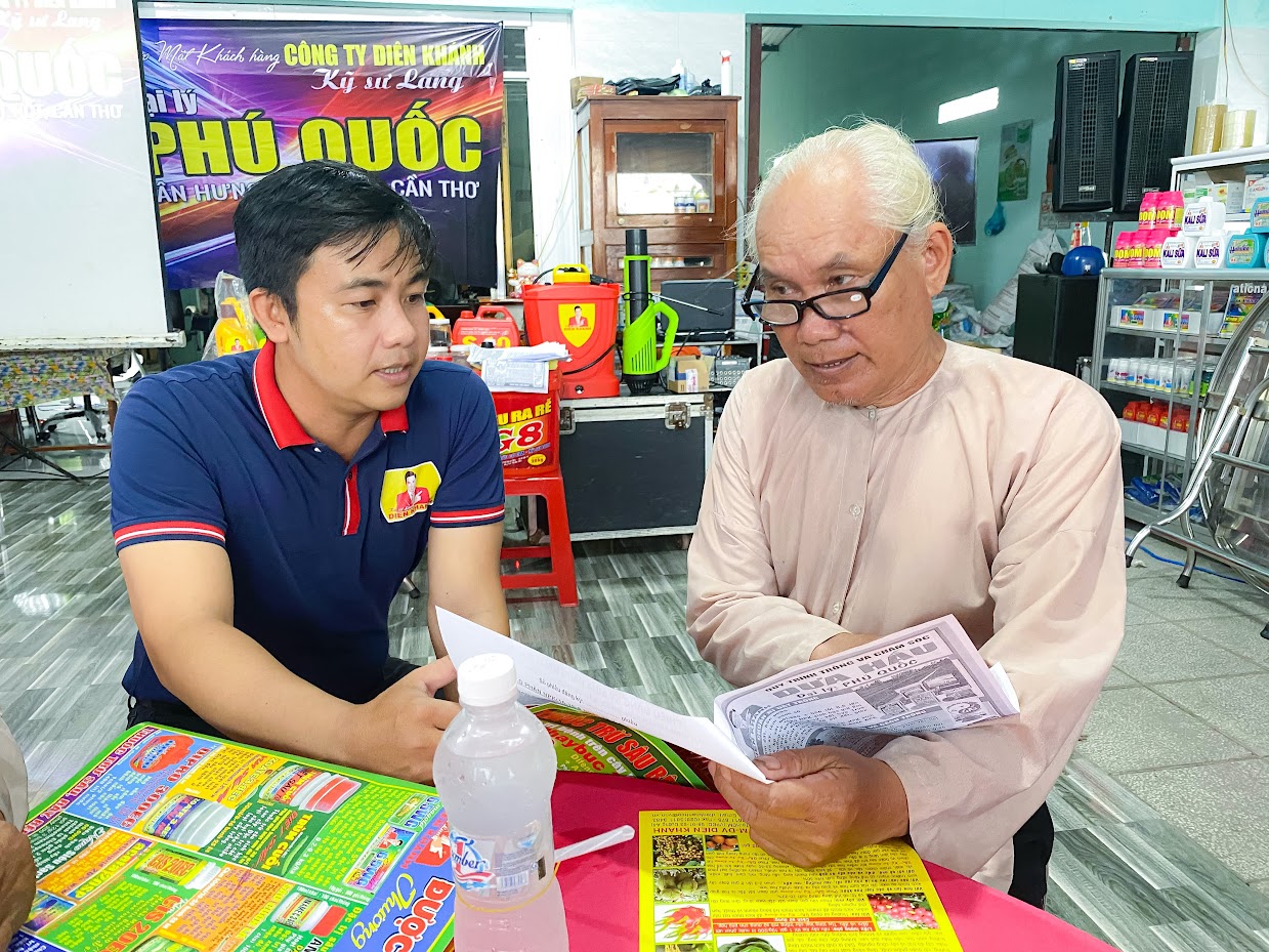 BÀ CON ĐÃ ỨNG DỤNG HIỆU QUẢ SẢN PHẨM CÔNG TY DIÊN KHÁNH