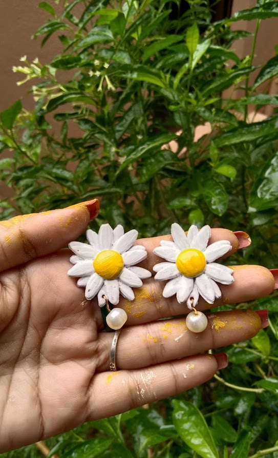 Handmade Beautiful Clay Earrings