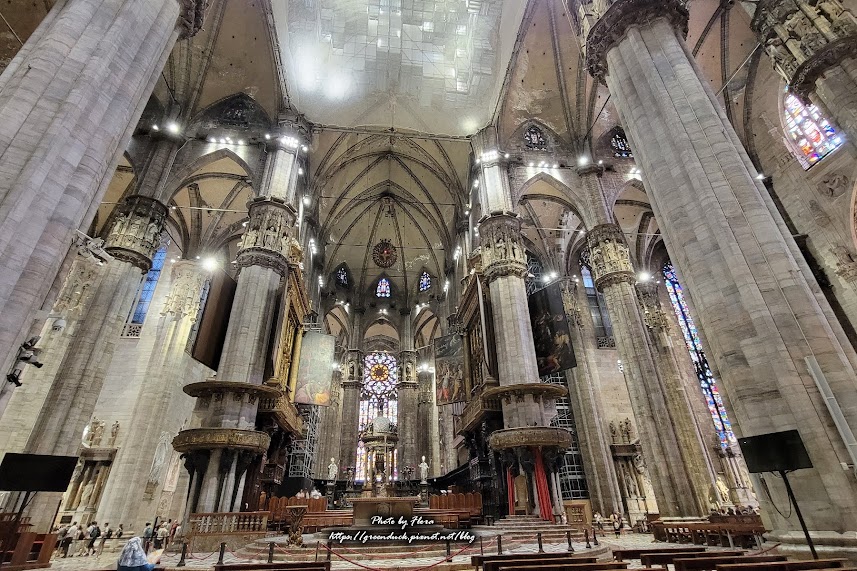 2023南歐走法義之米蘭大教堂及艾曼妞二世迴廊